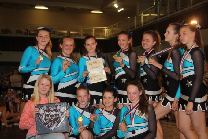 ZLATO ZE SOUTĚŽE PARDUBICE CHEER OPEN